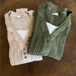 TWO Sonoma Sweaters!